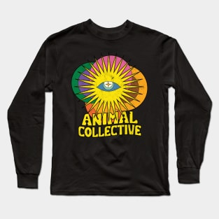 animal collective \/\/\ vintage look fan art design Long Sleeve T-Shirt